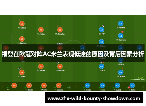 福登在欧冠对阵AC米兰表现低迷的原因及背后因素分析 福登在欧冠对阵AC米兰表现低迷的原因及背后因素分析