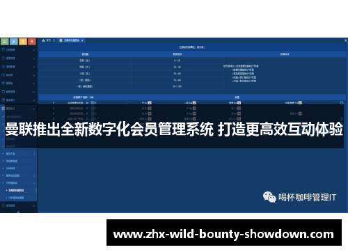 曼联推出全新数字化会员管理系统 打造更高效互动体验